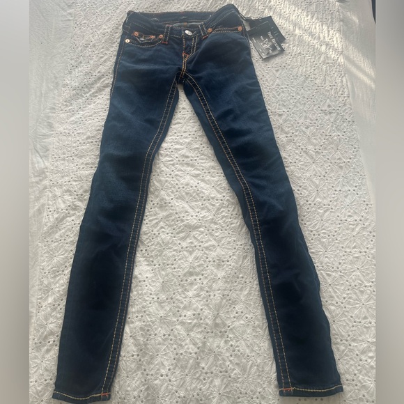True religion “Stella” jeans with tags on in a size 26 - Picture 1 of 5